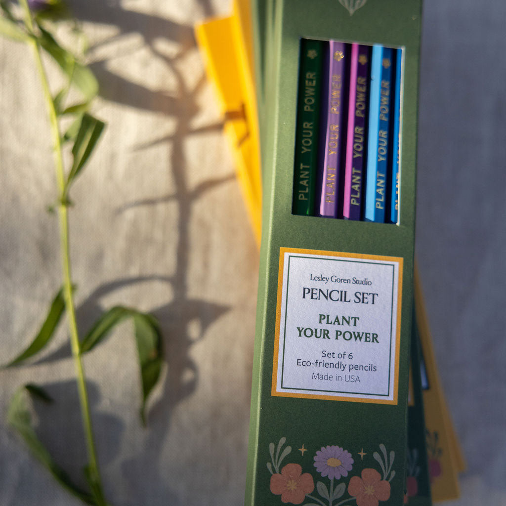 Plant Your Power Pencil Set | Inspirational Gift – LesleyGoren